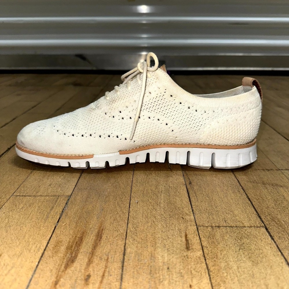 Cole Haan Trainers Men 9 White Zerogrand Comfort Lace Up Walking Running Shoes - Picture 8 of 11